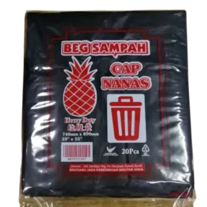 CAP NANAS GARBAGE BAG (29''x 35'') <br>(740mm x 890mm) (20PCS)
