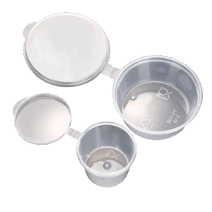 Plastic Sauce Container With Lid